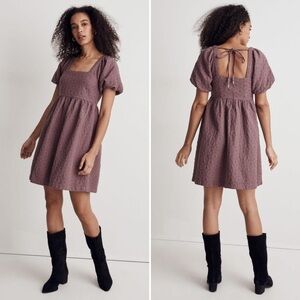 Madewell Mauve Mini Dress